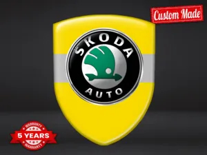 Skoda Pegatinas Parachoques Tuning Hechas Lujo Edición